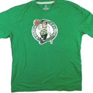 3 Four Celtics T-Shirt Men's L Green NBA Graphic Basketball Logo Casual Tee
